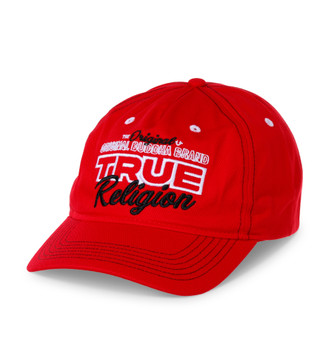 Thumbnail 1: True Religion Men's Embroidered Logo Cap  