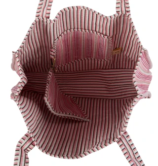 Thumbnail 3: Haute Dreamz Quilted Stripe Tote  