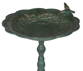 Thumbnail 2: Home Decor Factory 27 in Cast Iron Bird Feeder 
