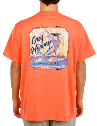 Thumbnail 1: Guy Harvey Men's Outdoor Fishing Tee  