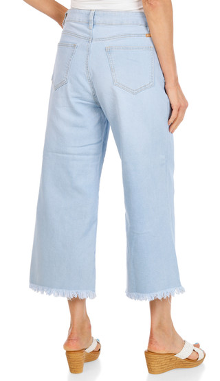 Thumbnail 2: Stella Parker Women's Denim Capris  