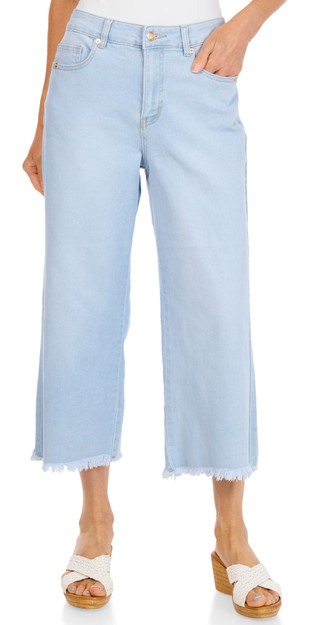Thumbnail 1: Stella Parker Women's Denim Capris  
