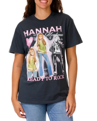 Thumbnail 1: Hanna Montana  Juniors Graphic Tee  
