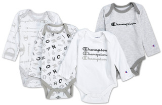 Thumbnail 1: Champion Baby Boys 4 Pk Creepers 