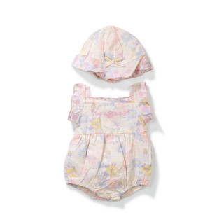 Thumbnail 1: Jessica Simpson Baby Girls 2 Pc Romper Set 