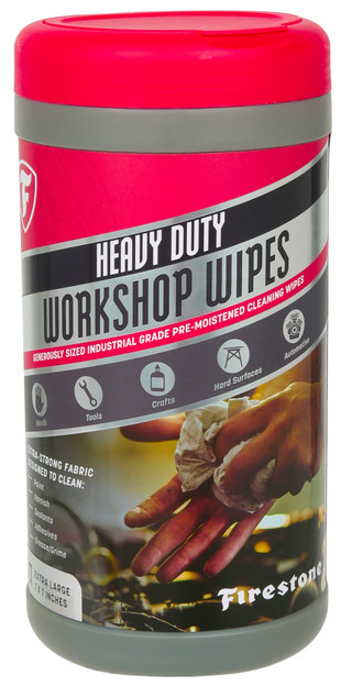 Thumbnail 1: Firestone 80 ct Heavy Duty Workshop Wipes 