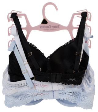 Thumbnail 2: Juicy Couture Women's 3 Pk Extreme Push-Up Bras 