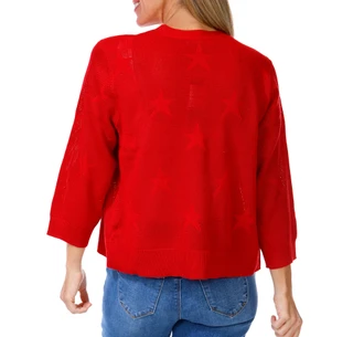 Thumbnail 2: ADRIENNE VITTADINI Women's Solid Open Front Cardigan  