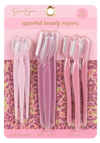 Thumbnail 1: Jessica Simpson 12 Pk Assorted Beauty Razors 