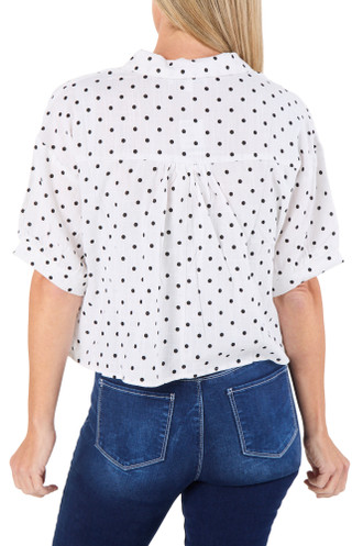Thumbnail 2: HYFVE Women's Linen Button Down Top 