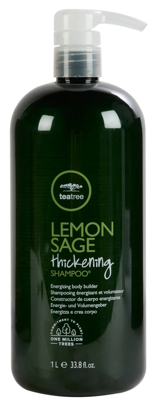 Thumbnail 1: TeaTree 33 oz Lemon Sage Thickening Shampoo 