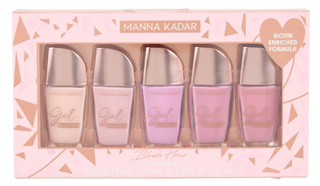 Thumbnail 1: Manna Kadar 5 Pk Beauty Simplified Blush Hour Nail Polish with Biotin 