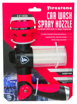 Thumbnail 1: Firestone Car Wash Spray Nozzle w/ Soap Dispenser 