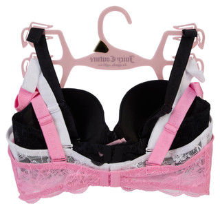 Thumbnail 2: Juicy Couture Women's 3 Pk Multi Ways To Wear Underwire Bras 
