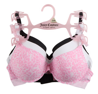 Thumbnail 1: Juicy Couture Women's 3 Pk Underwire Bras  