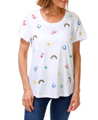 Thumbnail 1: Anneliese Women's Embroidered Western Top  