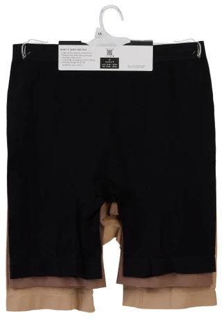 Thumbnail 2: Underwhere Women's 3 Pk Seamless Shapewear Shorts 