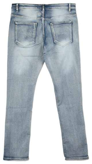 Thumbnail 2: Blue Cult Men's Diamond Cut Slim Jeans  
