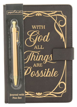 Thumbnail 1: Paper Lux 2 Pc Journal & Pen Set 