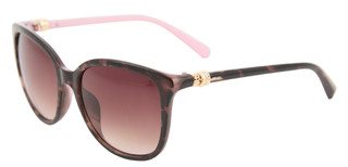 Thumbnail 1: JONES NEW YORK Women's 100% UV Tortoiseshell & Pink Frame Sunglasses 