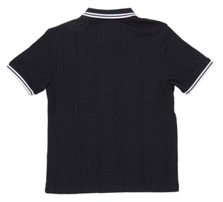 Thumbnail 2: Denim & Flower Boys Quarter Zip Polo Shirt 