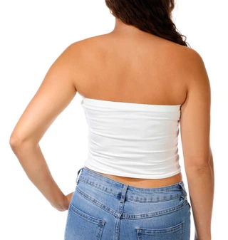 Thumbnail 2: ROXY Juniors Logo Crop Tube Top  