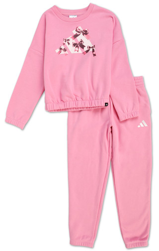 Thumbnail 1: Adidas Girls Active 2 Pk Pants Set 