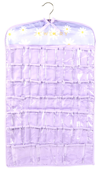 Thumbnail 1: ENCHANTE 66 Pocket Hanging Jewelry Organizer  