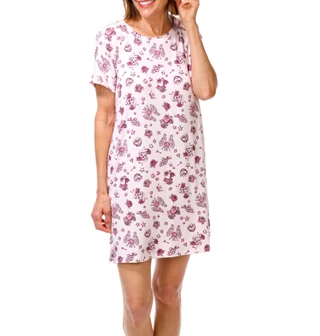 Thumbnail 2: Derek Heart Juniors Heart Print Sleep Shirt 