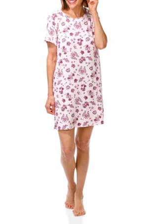 Thumbnail 1: Derek Heart Juniors Heart Print Sleep Shirt 