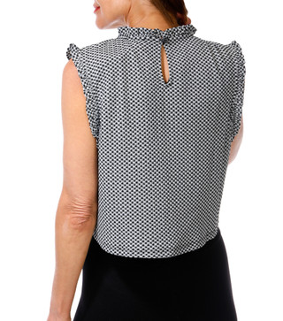 Thumbnail 2: DRA Women's Checkered Knit Top  