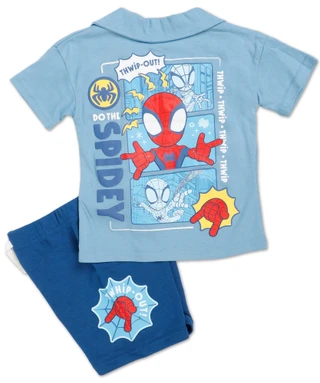 Thumbnail 1: Marvel Toddler Boys 2 Pc Character Shorts Set 