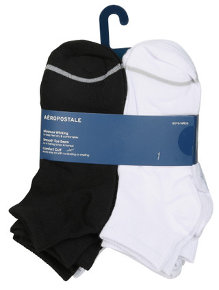 Thumbnail 2: Aeropostale Boys 20 Pk Quarter Socks 
