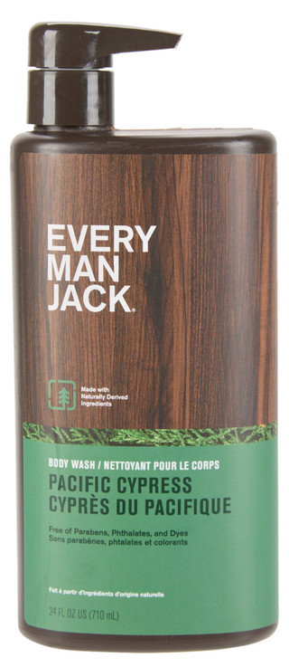 Thumbnail 1: EVERY MAN JACK 24 oz Pacific Cypress Body Wash 