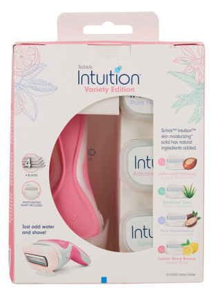 Thumbnail 1: SCHICK 5 Pc Intuition Skin Moisturizing Shaving Kit 
