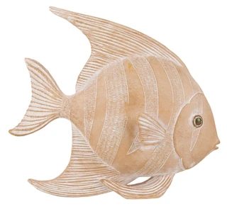 Thumbnail 2: Global Decor Collective 10 in Coastal Fish Figurine  