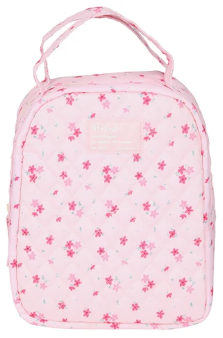 Thumbnail 1: Fit & Fresh Quilted Floral Lunch Tote 