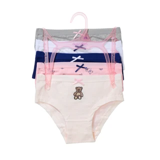 Thumbnail 1: Spoiled Angel Little Girls 5 Pk Brief Panties  