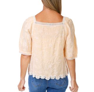 Thumbnail 2: Democracy Women's Embroidered Top 