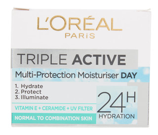 Thumbnail 1: L'OREAL 1.7 oz Triple Action Day Moisturizing Cream 