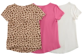Thumbnail 2: B Kind Little Girls 3 Pk Tops 