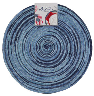Thumbnail 1: Rockhill Home 15 in Round Placemat  