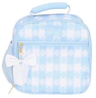 Thumbnail 1: Fit & Fresh Checkered Floral Lunch Tote 