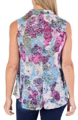 Thumbnail 2: Kate Park Women's Petite Sleeveless Top  