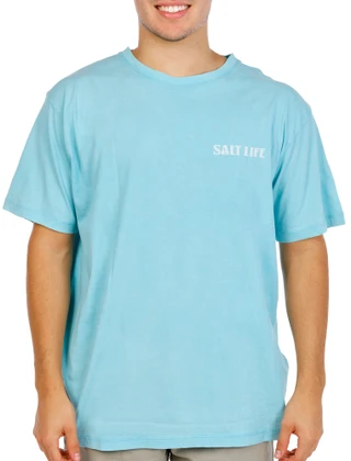 Thumbnail 3: Salt Life Men's Outdoor Fishing Tee  
