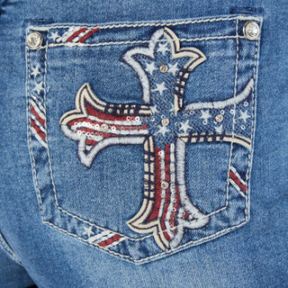 Thumbnail 2: MISS ME Women's Bootcut Jeans  