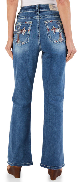Thumbnail 3: MISS ME Women's Bootcut Jeans  