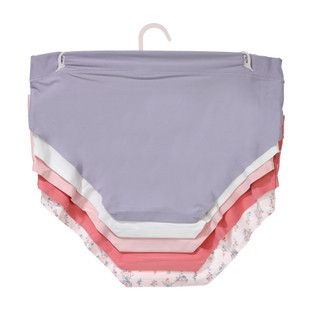 Thumbnail 2: Laura Ashley Women's 5 Pk Laser Cut Brief Panties 