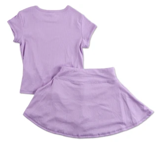 Thumbnail 2: New Balance Little Girls 2 pc Skirt Set 