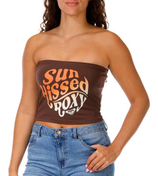 Thumbnail 1: ROXY Juniors Graphic Tube Top  